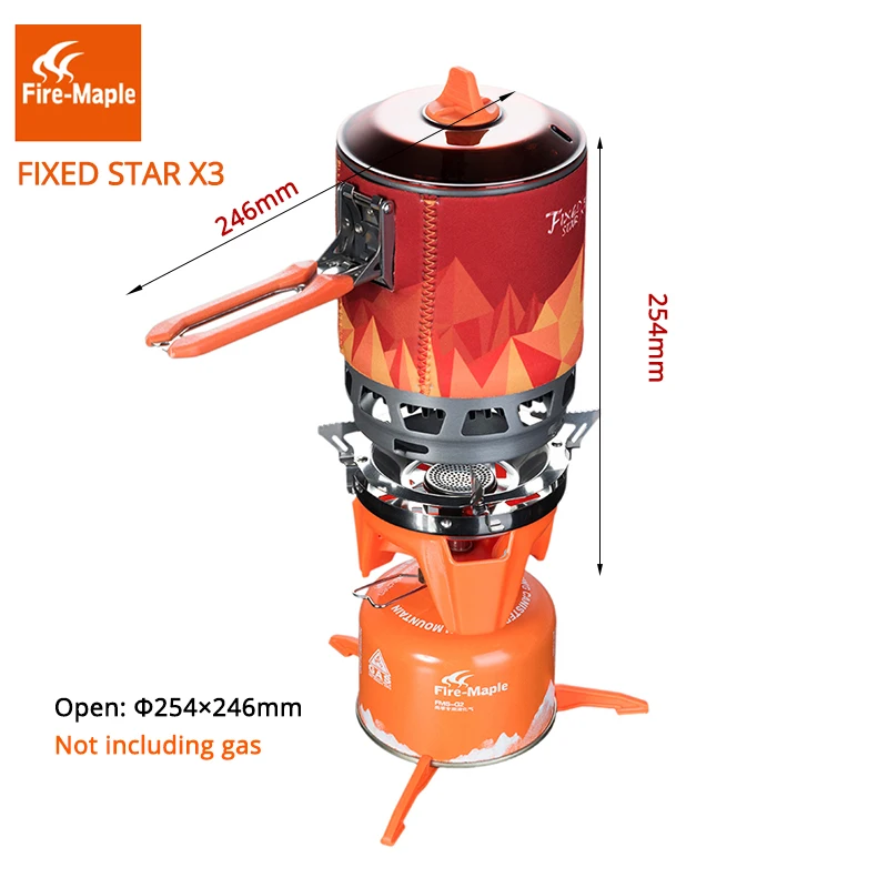 Газовая горелка Fire Maple для кемпинга наружная система альпинизма и приготовления