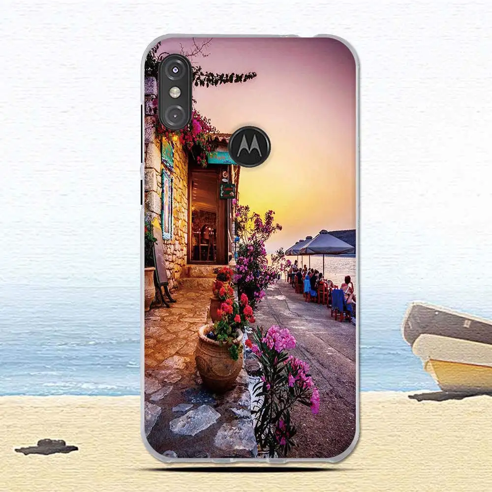 Чехол для Motorola Moto One Power чехол с мультяшным животным из ТПУ силиконовый телефона P30
