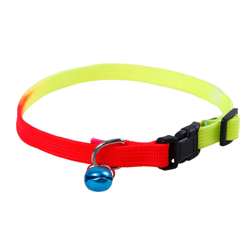 Новинка 2021 Ошейники для домашних животных милый нейлоновый ошейник собак и кошек