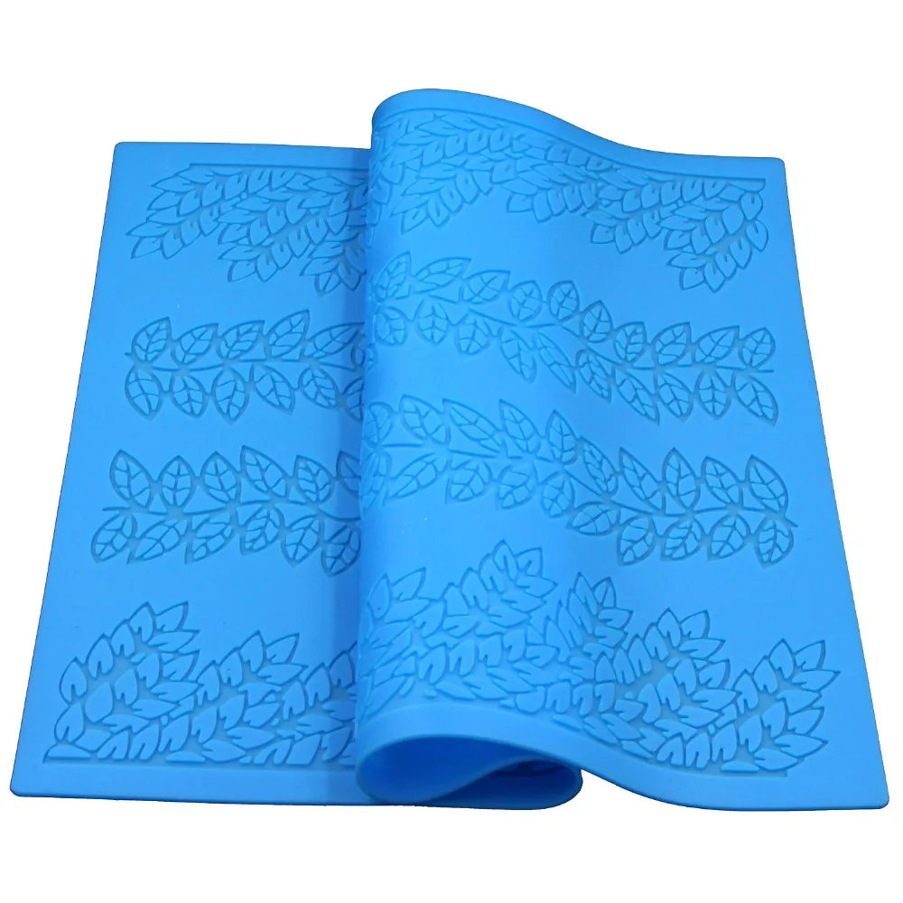 NPC силиконовый кружевной коврик клейкая паста многожильный узор в виде листьев