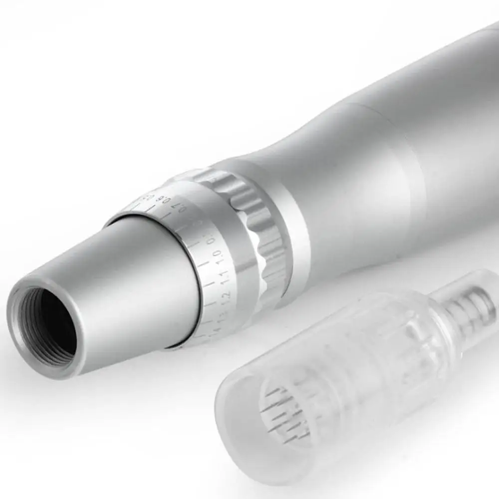 Профессиональная микро игла иглы для кожи Серебро Алюминий Швейцарский