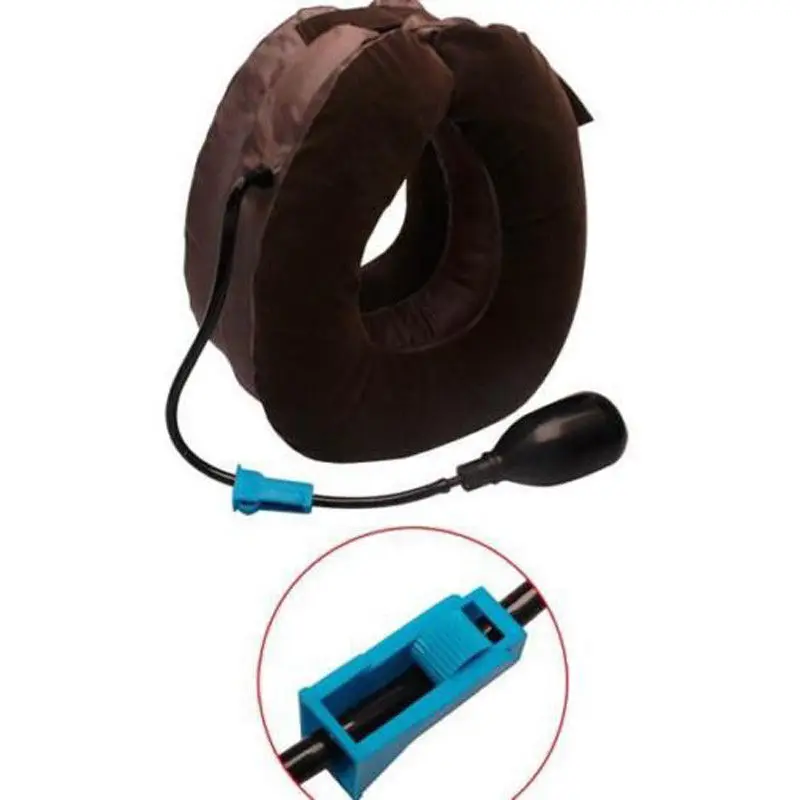 3-слойная надувная подушка для облегчения боли в шее и спине растягивающая | Дом