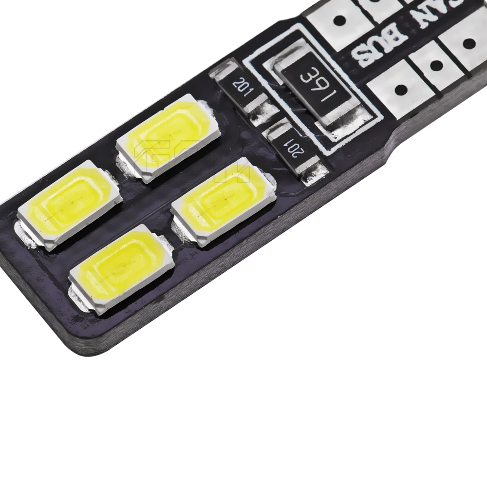 Новинка Высококачественная светодиодная автомобильная лампа Canbus T10 8smd LED 5630 5730 4