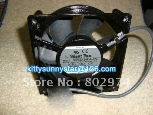 Servo 12038 SCND54Z4PM 924 54 В 0.18A 10 Вт Бесшумный Вентилятор Бесщеточный Шарикоподшипник