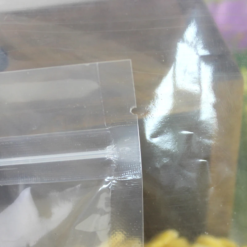 Прозрачный Ziplock Пластик сумка для хранения Еда Класс self-печать Кофе Чай spice Кухня