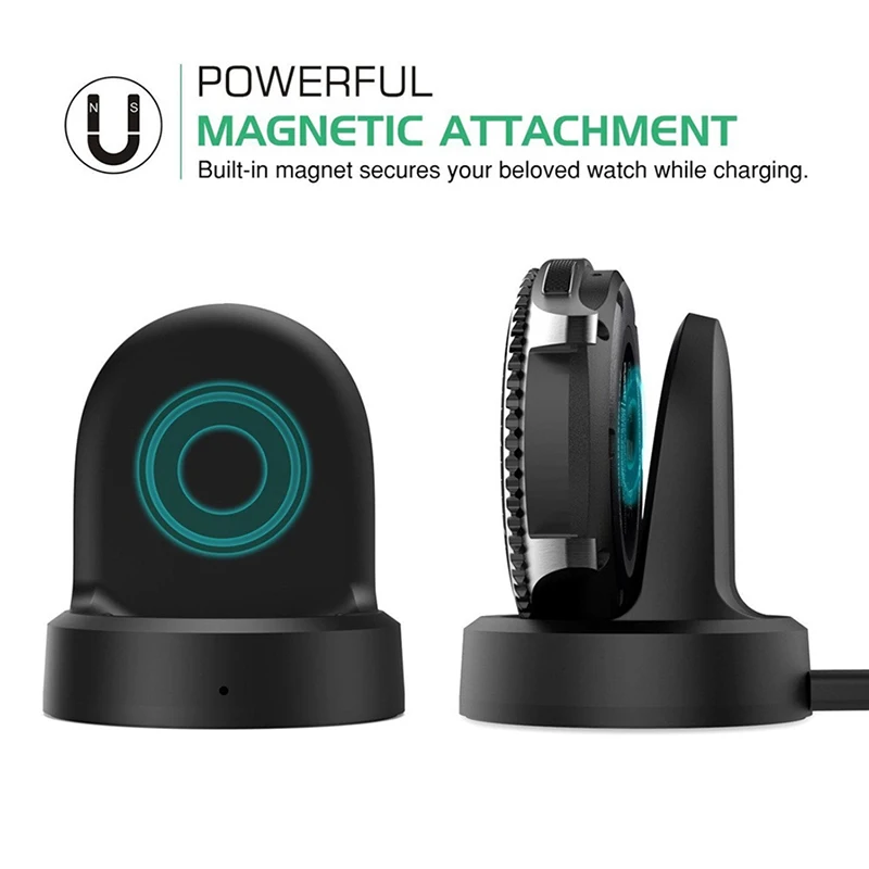 Smart Watch Wireless Charger for Samsung S3 Classic SM-R770/S3 SM-R760/S3 SM-R765 Charging Dock Station | Электроника