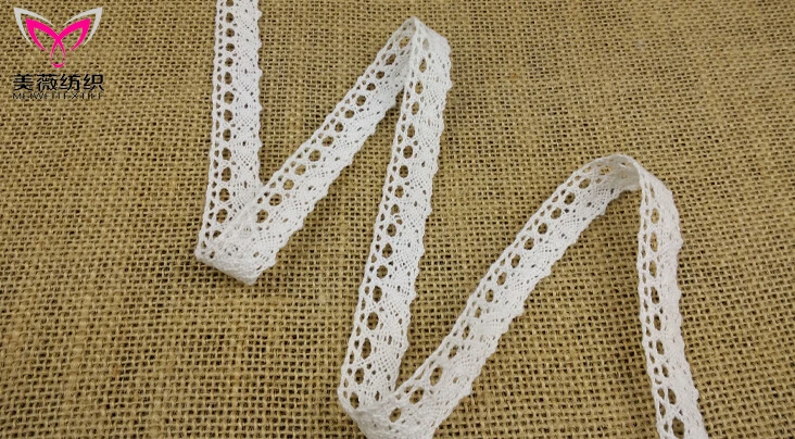 Эластичного кружева хлопок кружево Аксессуары бежевые DIY декоративные ткани