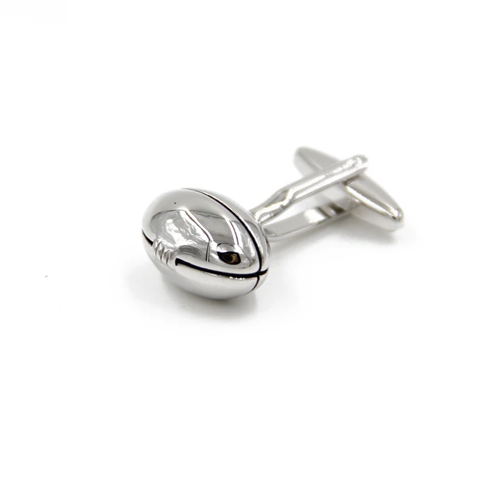 

Fashion Elliptic metal smooth shape Cuff Links for men's cufflinks
