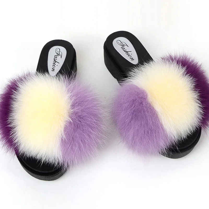 Меховые шлепанцы женские Страусиные домашние тапочки с перьями милые сандалии