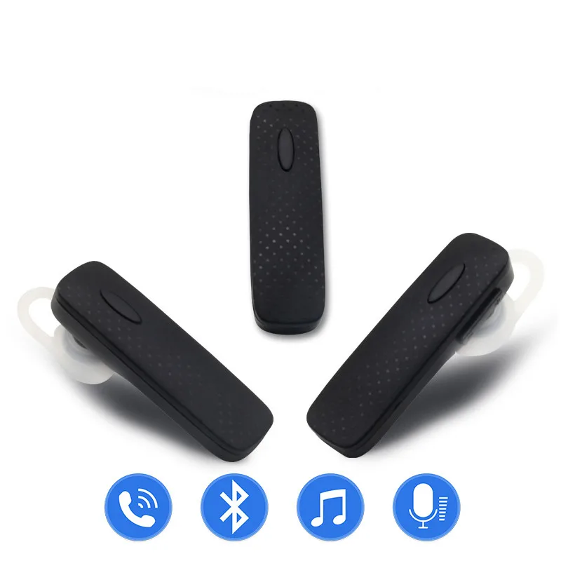 Бизнес Bluetooth наушники Беспроводная стерео Спортивная гарнитура с микрофоном