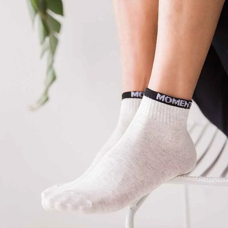 2019 повседневные мужские Короткие хлопковые носки короткие с мелким носком
