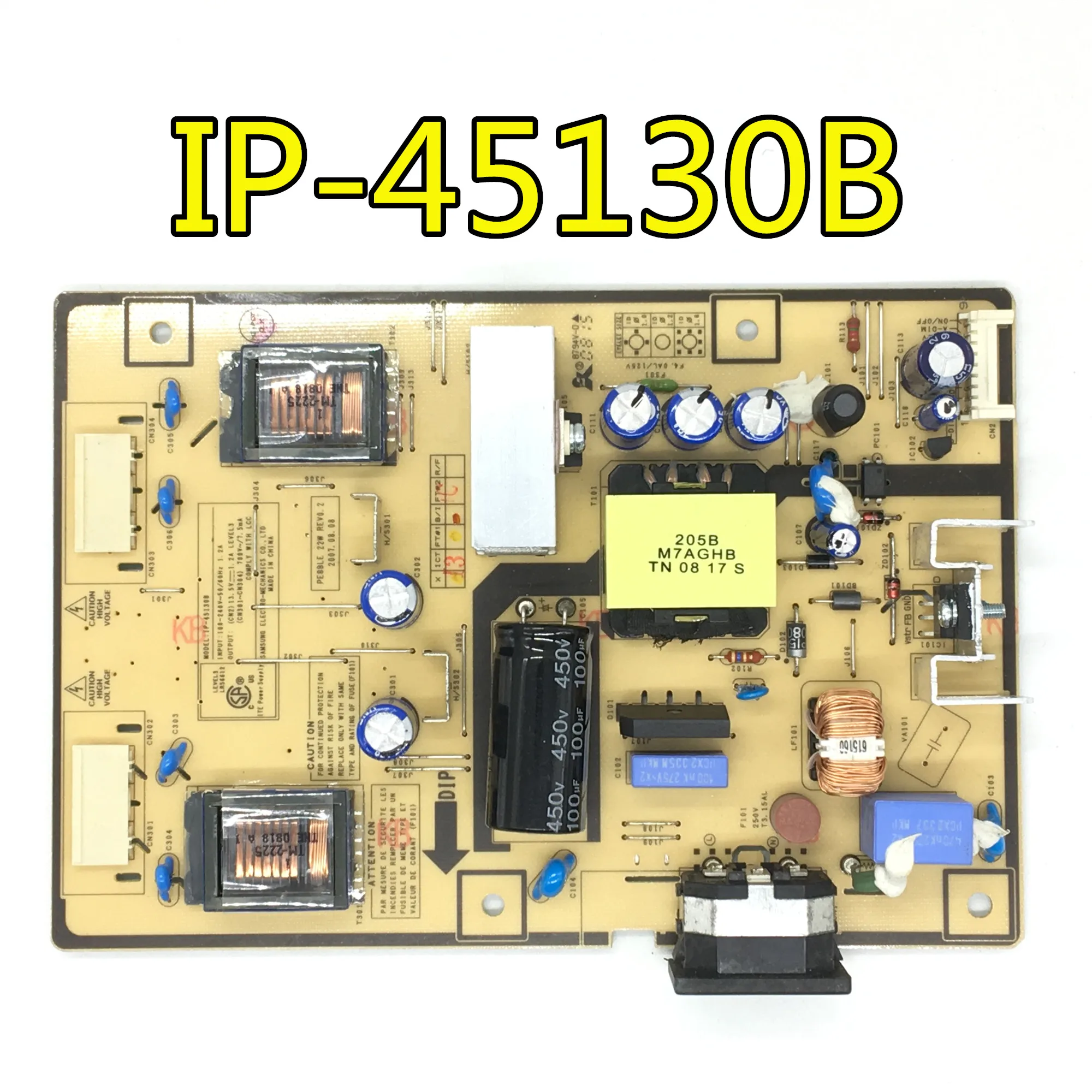 

original 100% test for samgsung 2232GW 2232BW 2032GW power board IP-45130B PEBBLE 22W