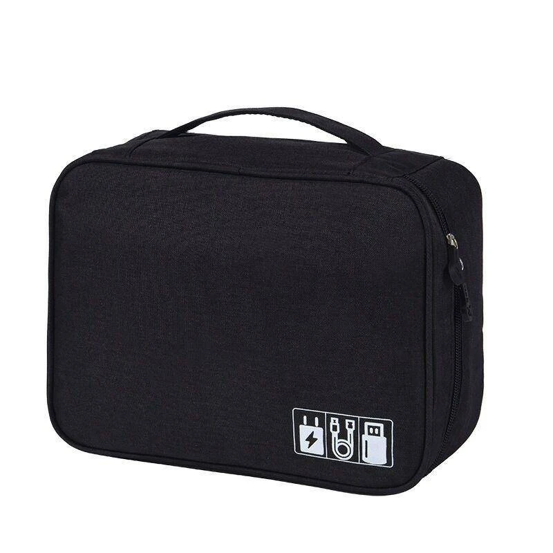 Data Line Bag Multi-function numerical code Storage U Disk Shield Headphone Charger Power Portable pocket | Дом и сад