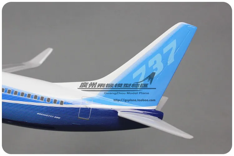 47 см смолы прототип модель самолета Боинг 737 800 с трёхмерными чертёжами B737