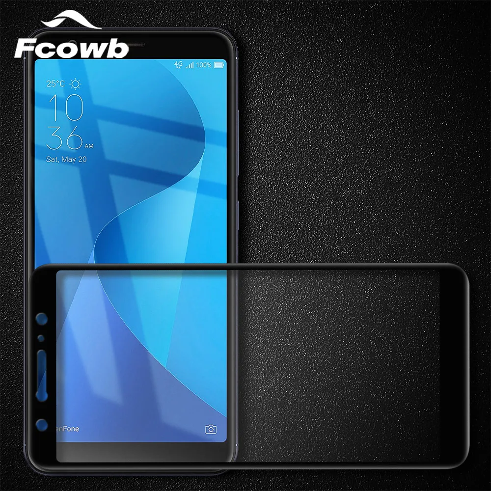 Стекло для ASUS Zenfone Max Pro M1 закаленное 5D с уровнем твердости 9 H полная защита ZB601KL