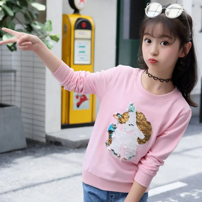 LCJMMO/толстовка с капюшоном для девочек толстовка и длинными рукавами рисунком