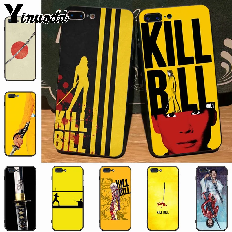 Чехол Yinuoda kill bill для iPhone 7plus X 6 6S 7 8 8Plus|Бамперы| |
