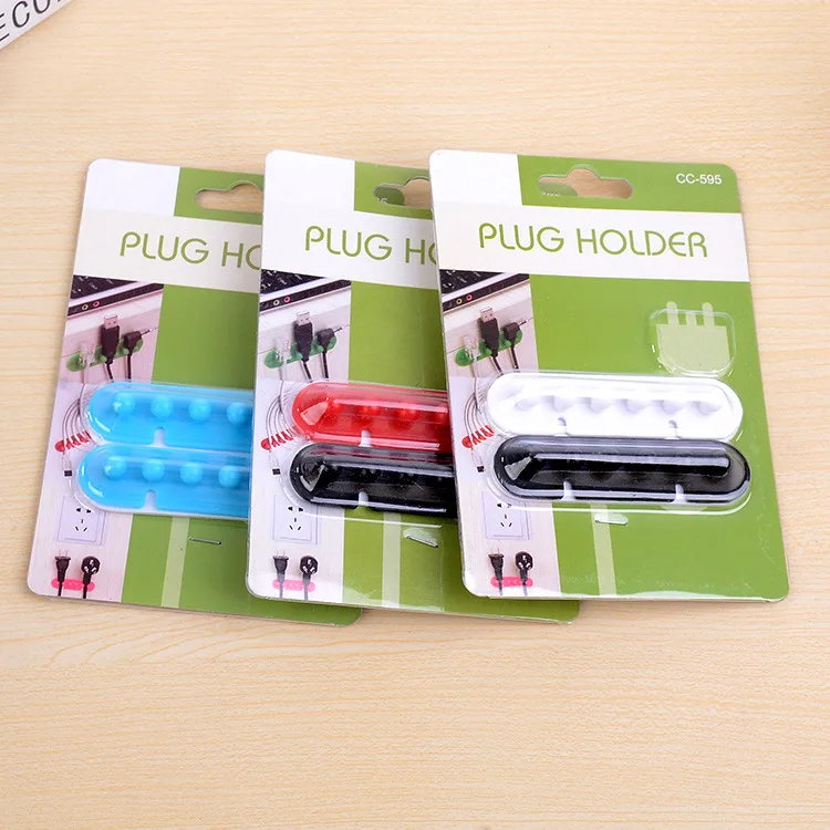 2pcs Multifunctional Plug Electrical Wire Finisher Hub Power Cord Lock Management-ray Device Cable Winder | Дом и сад