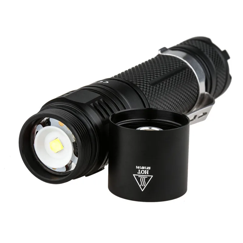 Sofirn SP31 V2.0 светодиодный вспышка светильник 1200lm 18650 XPL HI фонарь тактический лампа
