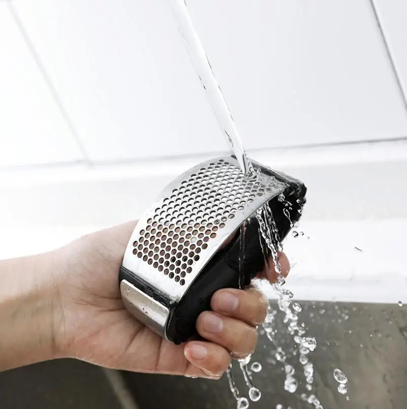 Нержавеющая сталь PP пресс для чеснока кухонные ручные инструменты Кухонная