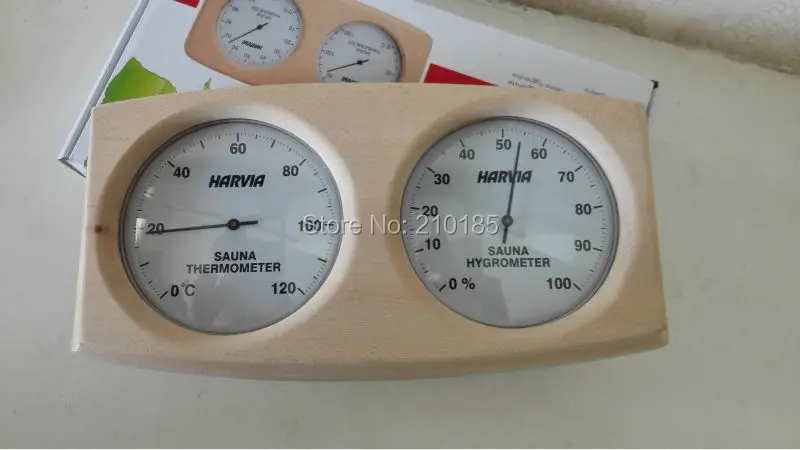 Лидер продаж, оригинальные Harvia термо-/гигрометр(SAS92300) Аксессуары для сауны, настоящий телефон, показывающий Корабль из склада