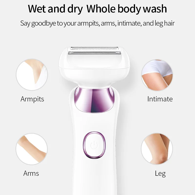 Женская бритва FLYCO wet dry женский эпилятор бритвенный станок Женский Триммер для