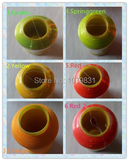 Бесплатная доставка яркая неоновая цветная полиэфирная вышивальная машина