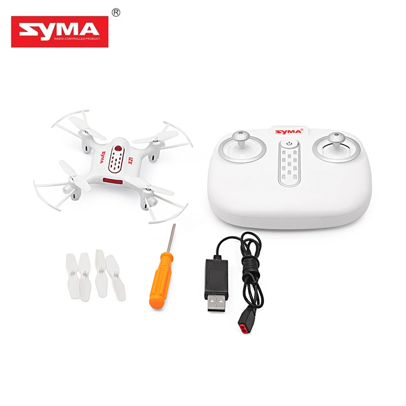SYMA X21 Мини RC вертолет Радиоуправляемый Дрон RTF 2 4 ГГц 4CH дистанционного Управление