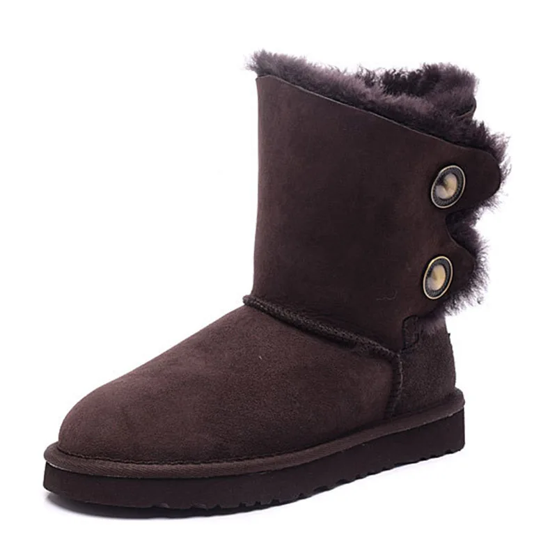 Женские зимние сапоги из натуральной овечьей кожи с натуральным мехом|winter shoes|snow