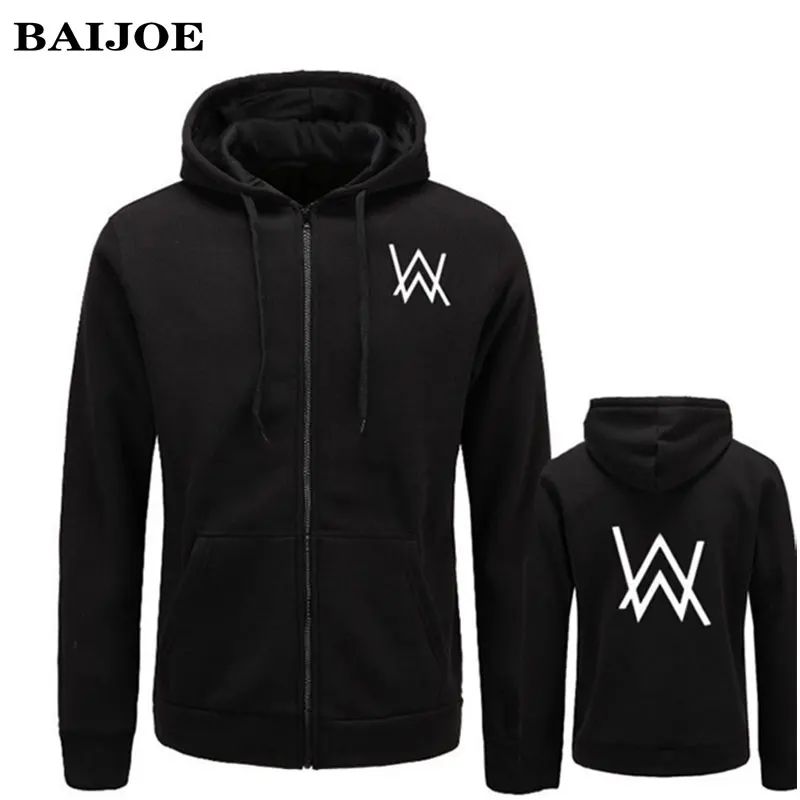 2017 BAIJOE Для мужчин s толстовки музыка DJ комедии Alan Walker Толстовка в стиле хип хоп