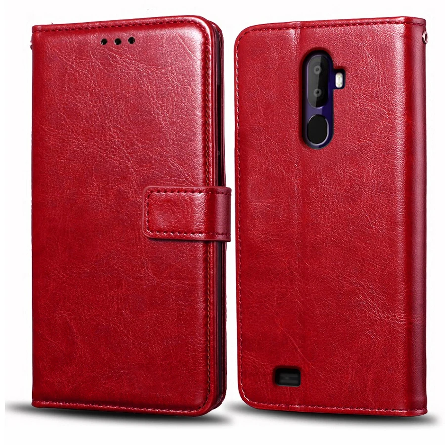 Чехол для Oukitel U25 Pro, 5,5 дюймов, Одноцветный, в виде книги, флип, кожаный чехол-бумажник, чехол для телефона, для Oukitel U25 Pro, кобура
