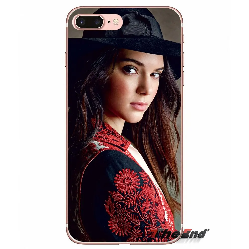 Для iPhone X 4 4S 5 5S 5C SE 6 6S 7 8 Plus Samsung Galaxy J1 J3 J5 J7 A3 A5 2016 2017 Kendall Jenner USA сексуальный чехол для