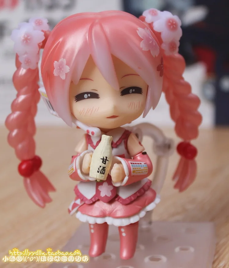 Новый Vocaloid Idol Sakura Hatsune Miku расцвел в Японии Nendoroid 500 # милая фигурка 10 см|hatsune miku|action