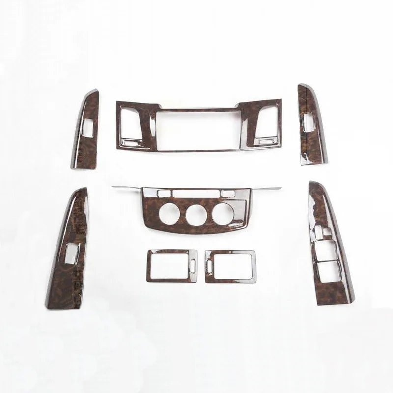 Tonlinker наклейки на чехол для TOYOTA Hilux/Fortuner Стайлинг автомобиля 8 шт. углеродное
