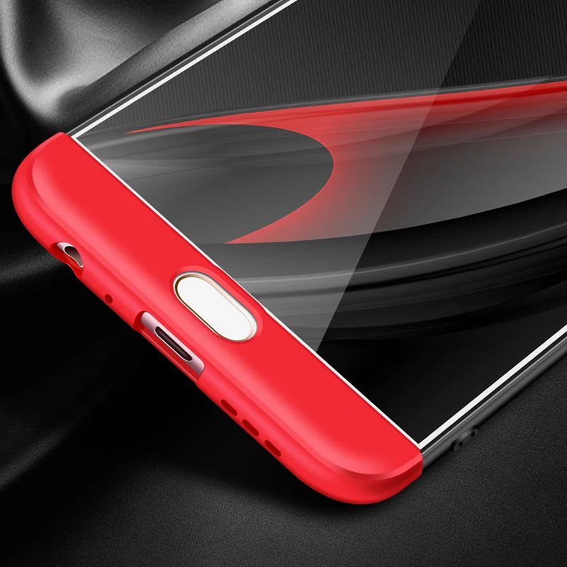360 Full Protection 3 in 1 Tough Double Dip Phone Case Cover For MEIZU Meilan M5 Note Slim Matte Protective Shell Fundas Coque |