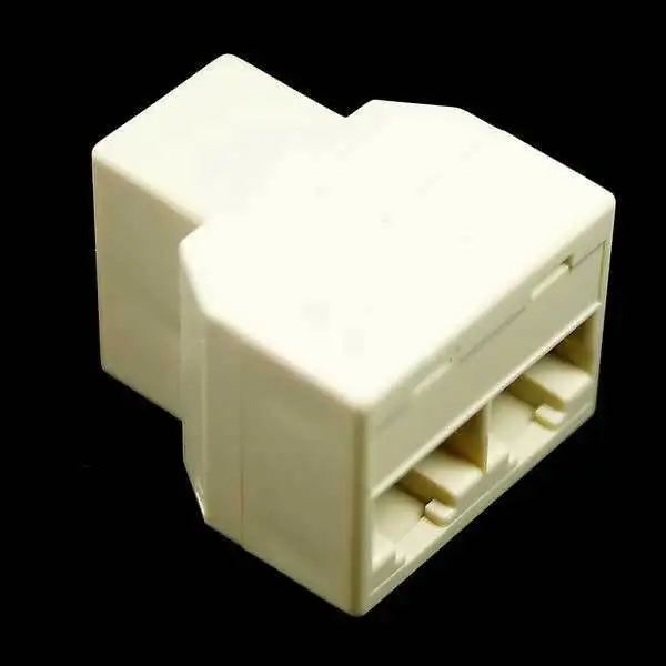 DragontailPeak New RJ45 Network Cable 1-to-2 Female-Female Spliter Coupler |