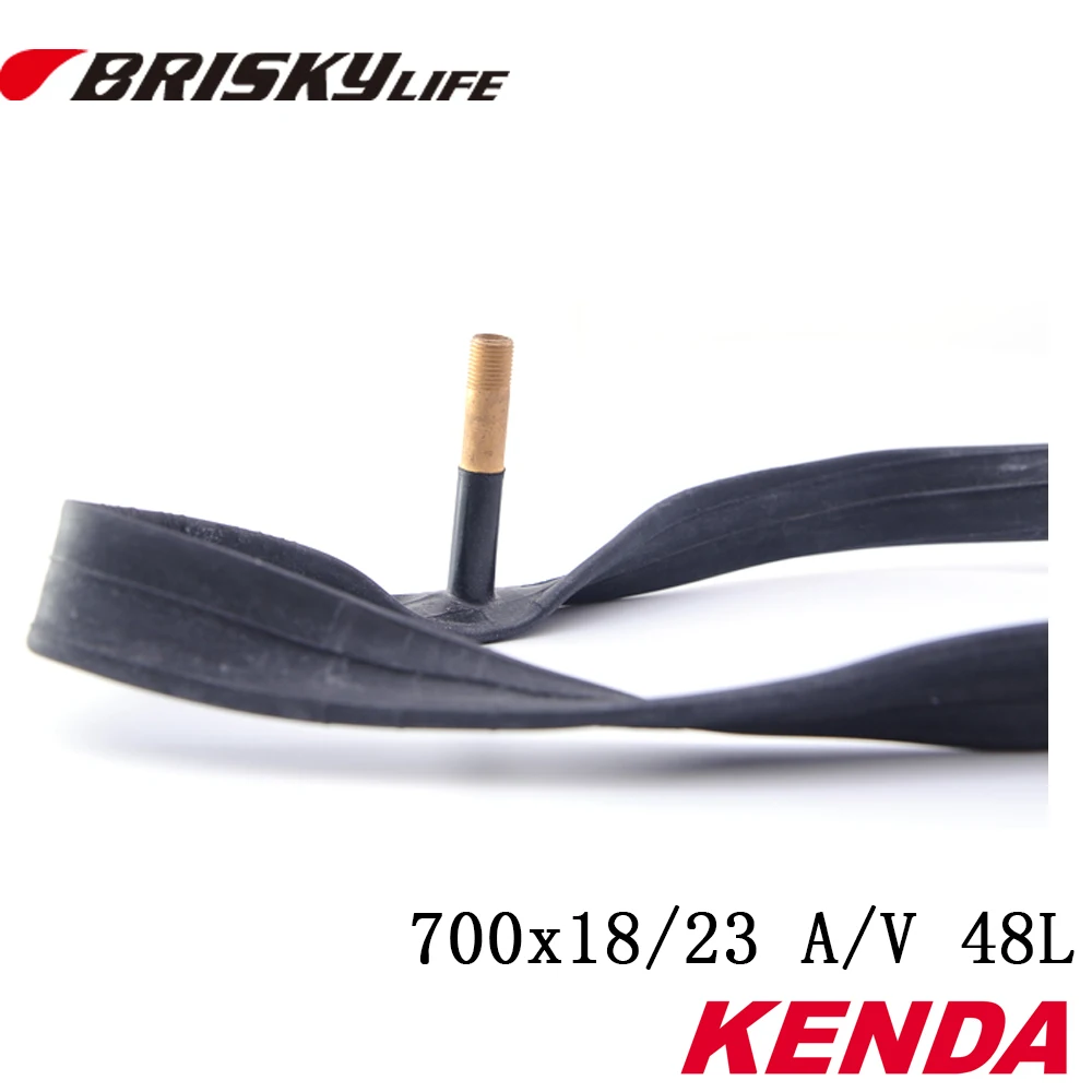Free shipping Hot sales Kenda tubes 700x18/23 schrader valve 48mm for road bikes | Спорт и развлечения