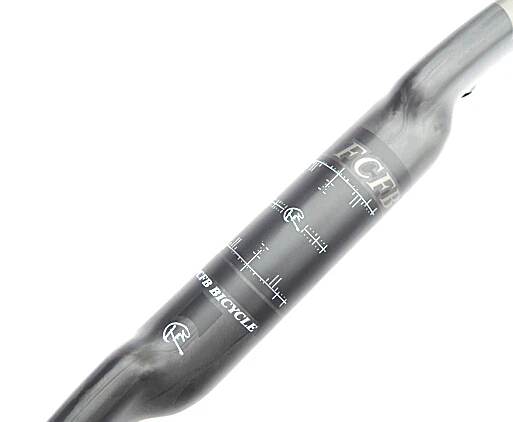 Руль для шоссейного велосипеда FCFB FW из углеродного волокна/внутренний изогнутый