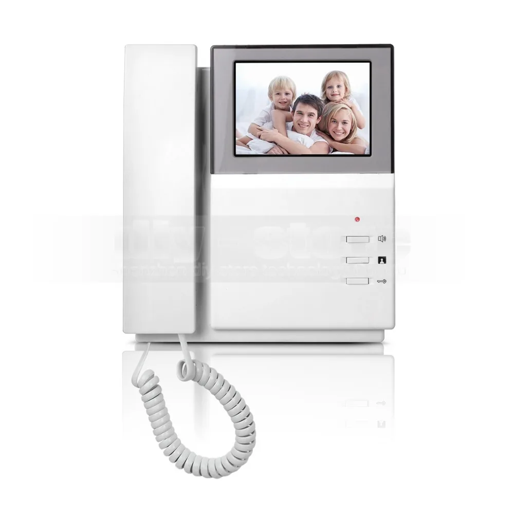 Видеодомофон DIYSECUR экран 4 3 дюйма 800x480 HD видеодомофон дверной звонок + 600 TVLine IR