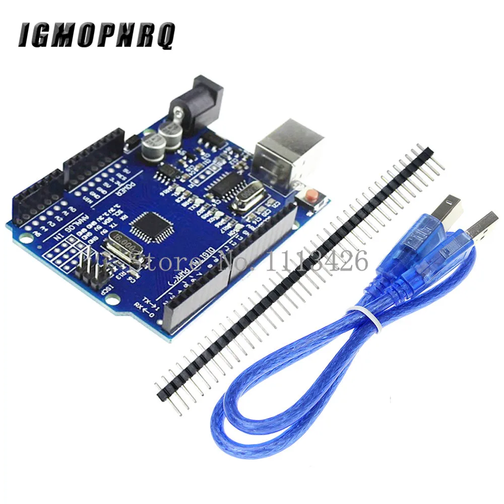 1 шт. UNO R3 (CH340G) MEGA328P для ATMEGA328P AU Development board|Интегральные схемы| |