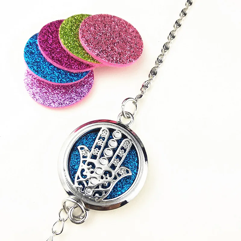 Браслет с мандалой бабочкой деревом жизни пальмами и диффузором эфирного масла |