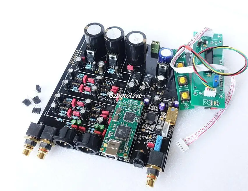 Новый пульт дистанционного управления ES9028PRO TCXO 0.1PPM 4 слойный ЦАП декодер плата с