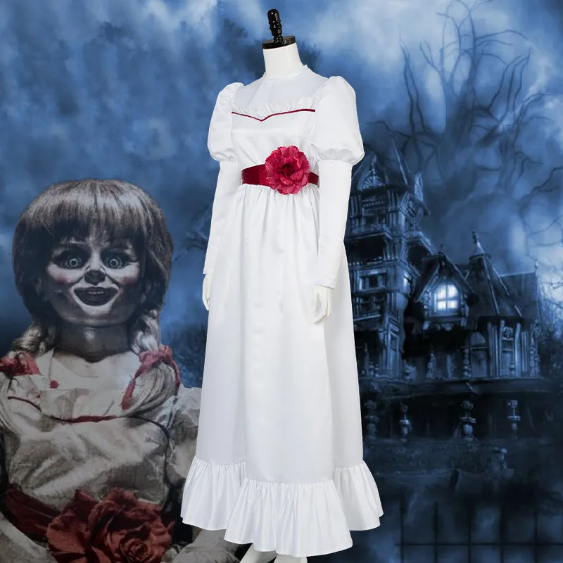 Фильм Annabelle поставляется дома косплей костюм дети девушки пчела Mullins платье