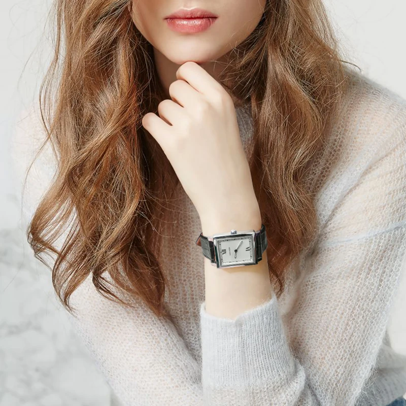 Для женщин часы класса Люкс Agelocer Брендовые женские туфли к платью световой время