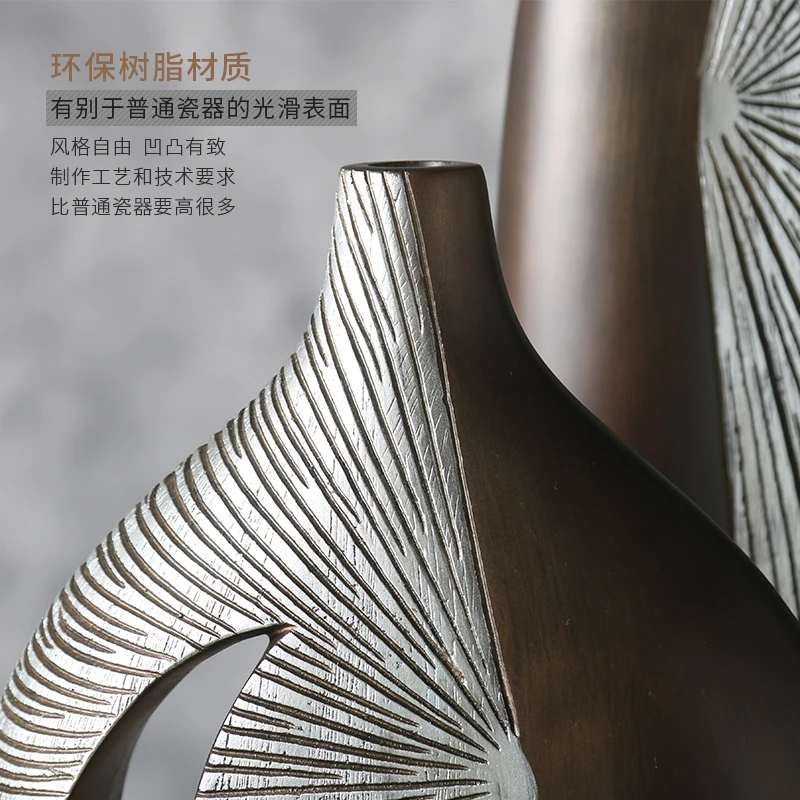 Креативная Скандинавская декоративная ваза для сушеных цветов европейская