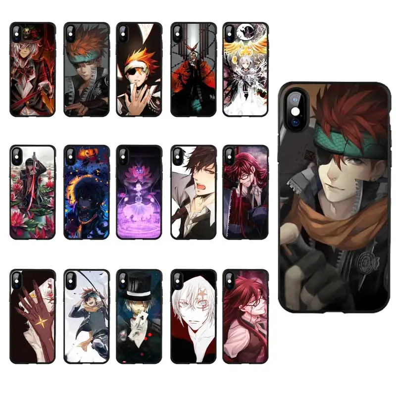 M090 D Gray man Black Silicone Case Cover For Apple iPhone 11 Pro XR XS Max X 8 7 6 6S Plus 5 5S 5G SE |