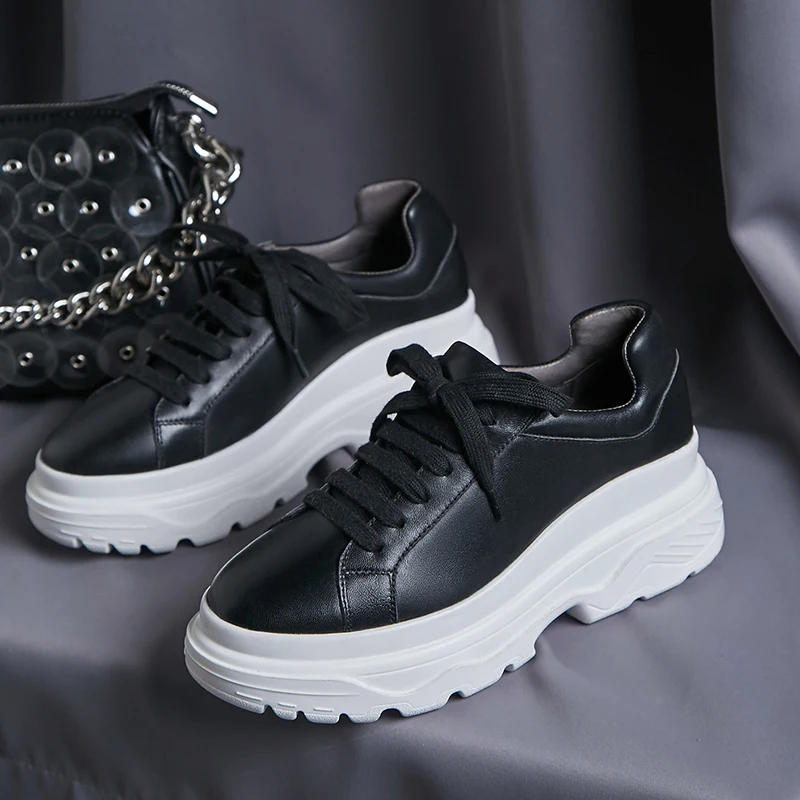 Женские эспадрильи из натуральной кожи удобные ботинки на платформе плоская