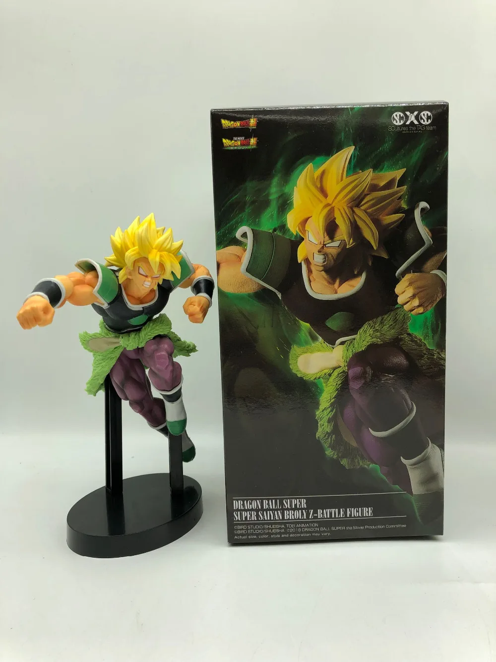 Японское аниме Dragon Super Saiyan BROLY Fullpower Z BATTLE фигурка Статуэтка из ПВХ Коллекционная