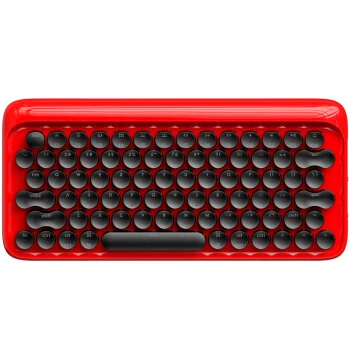 Xiaomi Механическая Bluetooth 79Key клавиатура светодиодный с подсветкой usb порты для ноутбуков настольные планшеты компьютеры игровая клавиатура пишущая машинка - Цвет: Красный