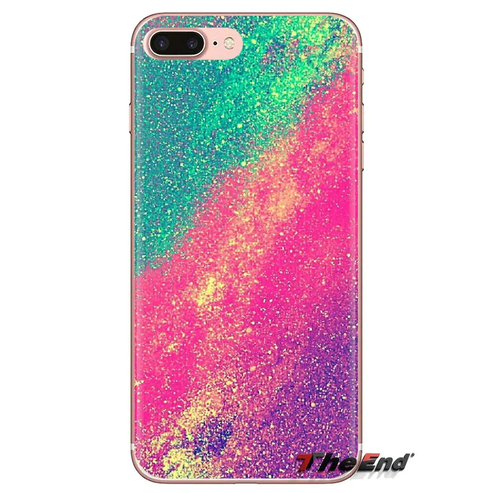 Цветной Блестящий силиконовый чехол с кристаллами для Huawei Mate Honor 4C 5C 5X 6X 7 7A 7C 8 9 10 8C